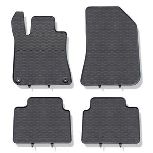 Set covorase auto GEYER & HOSAJA, pentru Peugeot 308 2013-2021, 4 bucati, Negru