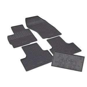 Set covorase auto Rigum, pentru Mitsubishi ASX 2010-2023, 4 bucati, Negru