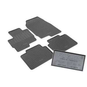 Set covorase auto Rigum, pentru Mitsubishi Colt 2004-2012, 4 bucati, Negru