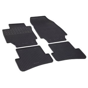 Set covorase auto Rigum, pentru Renault Captur 2013-2019, 4 bucati, Negru