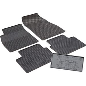 Set covorase auto Rigum, pentru Opel Insignia 2017-prezent, 4 bucati, Negru