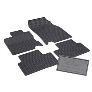 Set covorase auto Rigum, pentru Renault Kadjar 2015-2022, 4 bucati, Negru