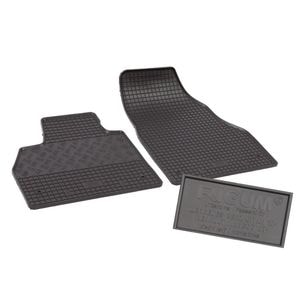 Set covorase auto Rigum, pentru Renault Kangoo 2008-2021, 2 bucati, Negru
