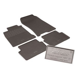 Set covorase auto Rigum, pentru Renault Laguna 2007-2015, 4 bucati, Negru