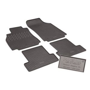 Set covorase auto Rigum, pentru Renault Megane III 2009-2016, 4 bucati, Negru