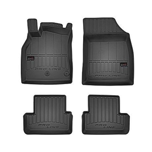 Set covorase auto Frogum 3D, pentru Renault Megane III 2009-2016, 4 bucati, Negru