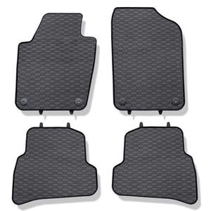 Set covorase auto GEYER & HOSAJA, pentru Skoda Fabia III 2014-2018, 4 bucati, Negru