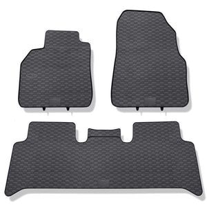 Set covorase auto GEYER & HOSAJA, pentru Renault Scenic 2003-2009, 3 bucati, Negru