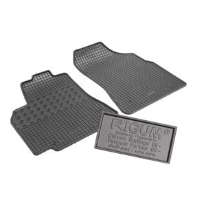 Set covorase auto Rigum, pentru Peugeot Partner 2008-2018, 2 bucati, Negru