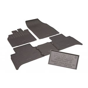 Set covorase auto Rigum, pentru Renault Scenic 2016-prezent, 3 bucati, Negru