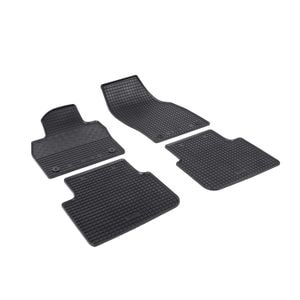 Set covorase auto Rigum, pentru Skoda Kamiq 2019-prezent, 4 bucati, Negru