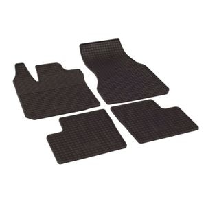 Set covorase auto Rigum, pentru Renault Twingo 2014-prezent, 4 bucati, Negru