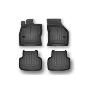 Set covorase auto Frogum 3D, pentru Skoda Octavia III 2013-2019, 4 bucati, Negru