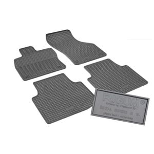 Set covorase auto Rigum, pentru Skoda Superb III 2015-2020, 4 bucati, Negru