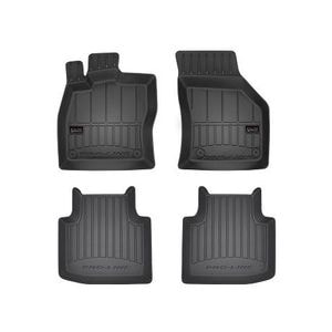 Set covorase auto Frogum 3D, pentru Skoda Superb III 2015-2020, 4 bucati, Negru