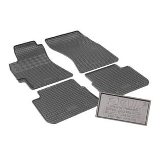 Set covorase auto Rigum, pentru Subaru Forester 2008-2013, 4 bucati, Negru