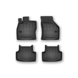 Set covorase auto Frogum 3D, pentru Volkswagen Golf VII 2012-2019, 4 bucati, Negru
