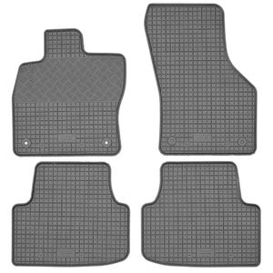 Set covorase auto Rigum, pentru Seat Leon 2020-prezent, 4 bucati, Negru