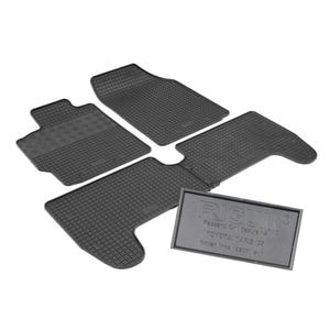 Set covorase auto Rigum, pentru Toyota Yaris II 2006-2011, 3 bucati, Negru