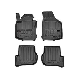 Set covorase auto Frogum 3D, pentru Volkswagen Jetta 2005-2010, 4 bucati, Negru