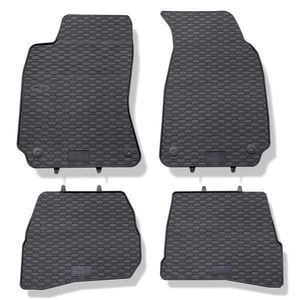Set covorase auto GEYER & HOSAJA, pentru Volkswagen Passat B5 1996-2005, 4 bucati, Negru