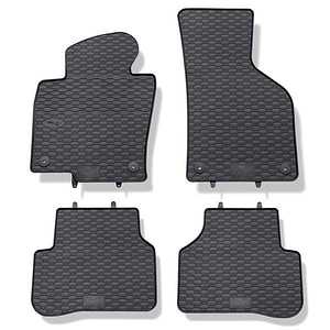 Set covorase auto GEYER & HOSAJA, pentru Volkswagen Passat B6/B7 2005-2014, 4 bucati, Negru
