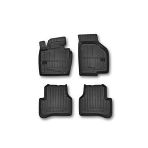 Set covorase auto Frogum 3D, pentru Volkswagen Passat CC 2008-2016, 4 bucati, Negru