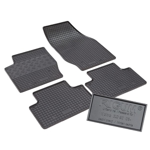 Set covorase auto Rigum, pentru Volvo XC90 2003-2015, 4 bucati, Negru