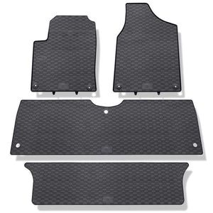 Set covorase auto GEYER & HOSAJA, pentru Volkswagen Sharan 1995-2010, 4 bucati, Negru