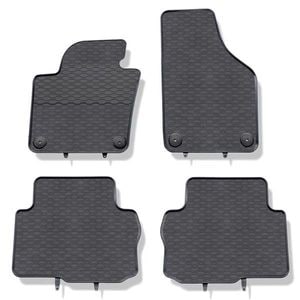 Set covorase auto GEYER & HOSAJA, pentru Volkswagen Sharan 2010-2022, 4 bucati, Negru