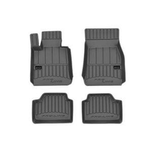 Set covorase auto Frogum 3D, pentru BMW Seria 1 E81 2007-2011, 4 bucati, Negru