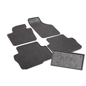 Set covorase auto Rigum, pentru Volkswagen Sharan 2010-2022, 4 bucati, Negru