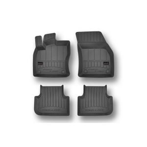 Set covorase auto Frogum 3D, pentru Volkswagen Tiguan 2016-2023, 4 bucati, Negru