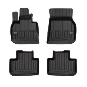 Set covorase auto Frogum 3D, pentru BMW X4 G02 2018-prezent, 4 bucati, Negru