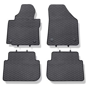 Set covorase auto GEYER & HOSAJA, pentru Volkswagen Touran 2003-2015, 4 bucati, Negru