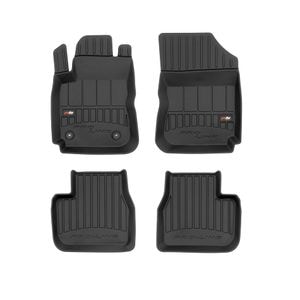 Set covorase auto Frogum 3D, pentru Citroen C4 Cactus 2014-2020, 4 bucati, Negru