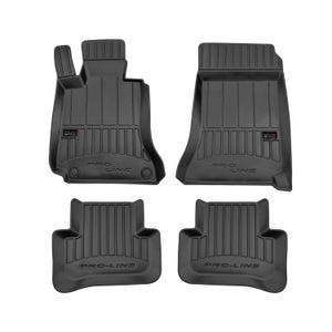 Set covorase auto Frogum 3D, pentru Mercedes C-Class W204 2007-2014, 4 bucati, Negru
