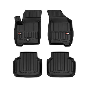 Set covorase auto Frogum 3D, pentru Fiat Freemont 2011-2016, 4 bucati, Negru