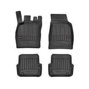 Set covorase auto Frogum 3D, pentru Audi A6 C8 2018-prezent, 4 bucati, Negru