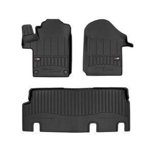 Set covorase auto Frogum 3D, pentru Mercedes Vito W447 2014-prezent, 3 bucati, Negru
