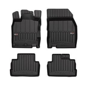 Set covorase auto Frogum 3D, pentru Nissan Qashqai 2014-2021, 4 bucati, Negru
