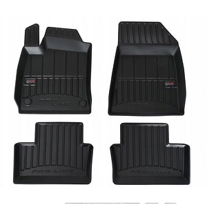 Set covorase auto Frogum 3D, pentru Renault Clio 2019-prezent, 4 bucati, Negru