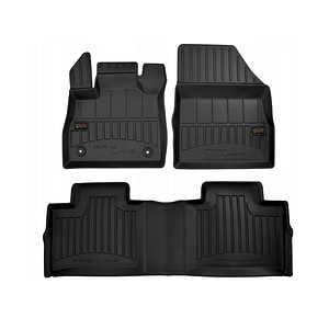 Set covorase auto Frogum 3D, pentru Renault Espace 2015-2023, 3 bucati, Negru