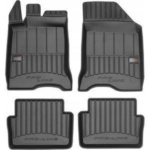 Set covorase auto Frogum 3D, pentru Renault Laguna 2001-2007, 4 bucati, Negru