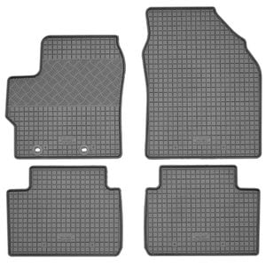 Set covorase auto Rigum, pentru Toyota Yaris IV 2020-prezent, 4 bucati, Negru