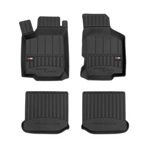 Set covorase auto Frogum 3D, pentru Seat Toledo 1999-2004, 4 bucati, Negru