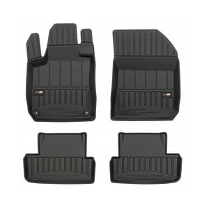 Set covorase auto Frogum 3D, pentru Peugeot 308 2013-2021, 4 bucati, Negru