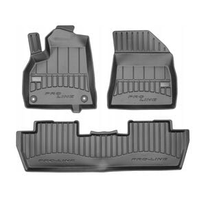 Set covorase auto Frogum 3D, pentru Peugeot 5008 2009-2017, 4 bucati, Negru