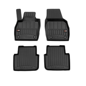 Set covorase auto Frogum 3D, pentru Skoda Kamiq 2019-prezent, 4 bucati, Negru