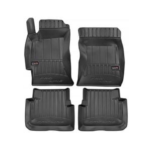 Set covorase auto Frogum 3D, pentru Ssangyong Rexton 2017-2020, 4 bucati, Negru